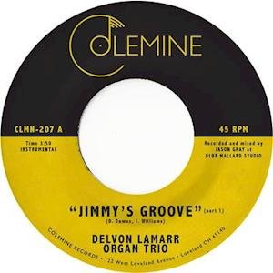 Cover for Delvon -Organ Trio- Lamarr · Jimmy's Groove (7&quot;) (2021)