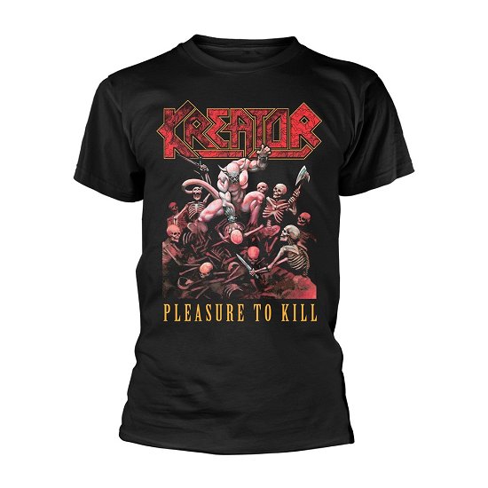 Cover for Kreator · Pleasure to Kill (T-shirt) [size S] [Black edition] (2018)