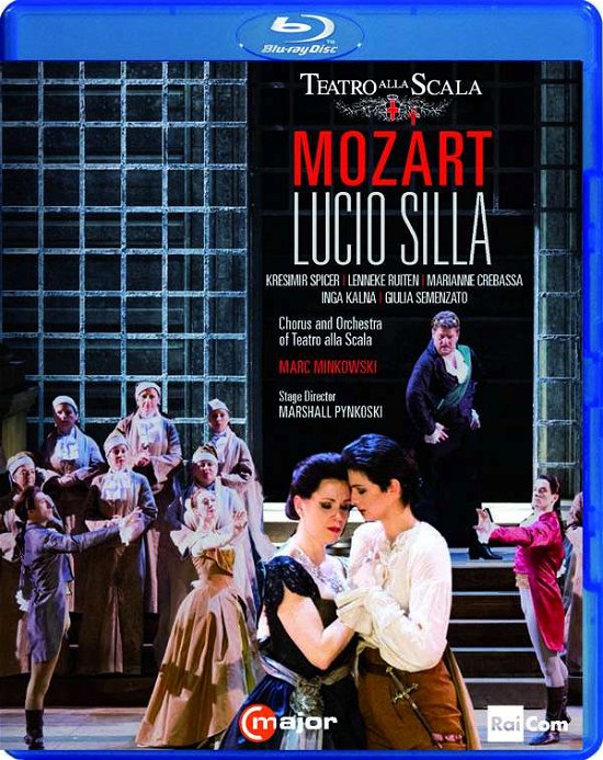 Cover for Wolfgang Amadeus Mozart · Lucio Silla (Blu-ray) (2017)