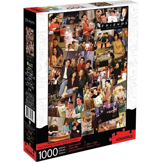 Friends Collage 1000 Pcs Puzzle - Friends - Merchandise - AQUARIUS - 0840391141346 - 25. februar 2021