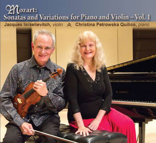 Mozart: Sonatas & Variations For Piano & Violin, Vol. 1 - Jacques Israelievitch - Musik - FLEUR DE SON - 0856092001346 - 10. juni 2016