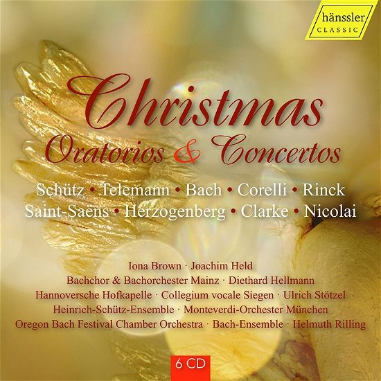 Cover for Christmas Oratorios &amp; Concertos (CD) (2022)