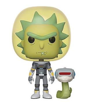 Cover for Funko Pop! Animation: · Rick &amp; Morty - Space Suit Rick W/ Snake (MERCH) (2020)