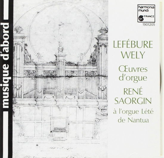 Cover for Rene Saorgin · Oeuvres D'Orgue (CD)