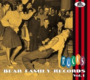 Cover for Bear Family Records Rocks 1 · Bear Family Records ROCKS, Vol. 1 (CD) (2024)