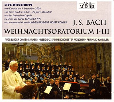Cover for Bach · Weihnachtsoratorium I-iii (CD) (2010)