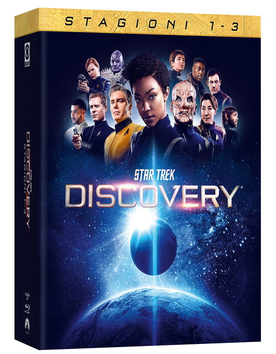 Cover for Star Trek: Discovery · Star Trek: Discovery St.1-3 ( Box 12 Br) (Blu-ray) (2021)