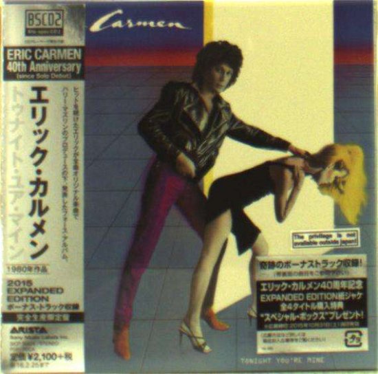Cover for Eric Carmen · Tonight You're Mine (CD) [Japan Import edition] (2015)