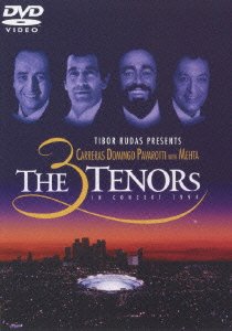 Cover for Luciano Pavarotti · The 3 Tenors in Concert 1994 (MDVD) [Japan Import edition] (2005)