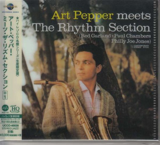 Cover for Art Pepper · Meets The Phythm Section (CD) [Reissue edition] (2018)
