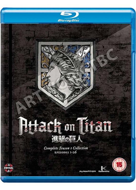 Cover for Attack On Titan - Season 1 · Attack On Titan Season 1 (Blu-ray) (2016)