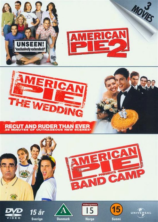 Teenage Pack - American Pie 2-4 - Movies - PCA - UNIVERSAL PICTURES - 5050582808346 - September 13, 2010