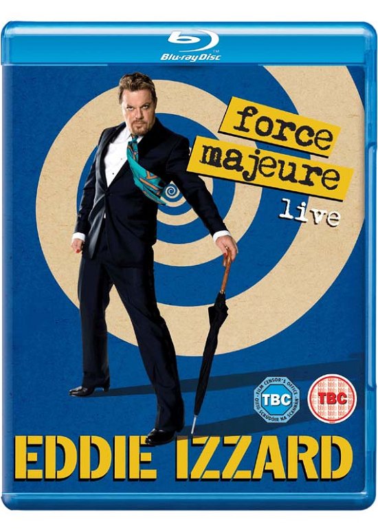 Cover for Eddie Izzard · Force Majeure - Live [Edizione: Regno Unito] (Blu-ray) (2013)