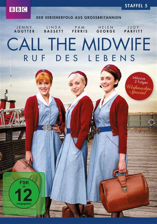 Cover for Vanessa Redgrave,jessica Raine,pam Ferris · Call the Midwife - Staffel 5  [3 DVDs] (DVD) (2017)