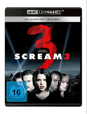 Cover for Neve Campbell,courteney Cox,david Arquette · Scream 3 (4K Ultra HD) (2024)