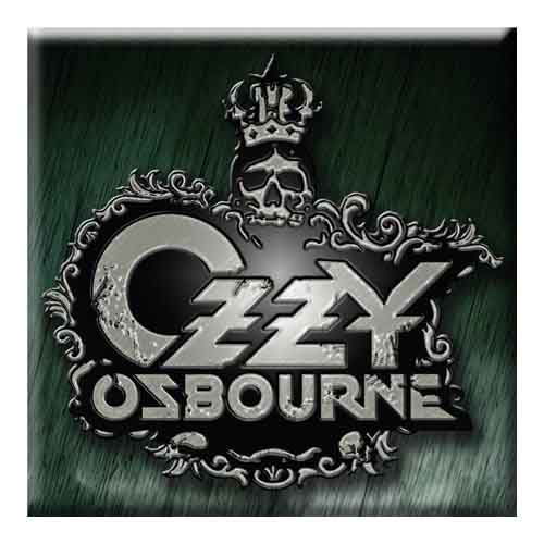 Ozzy Osbourne Fridge Magnet: Crest Logo - Ozzy Osbourne - Fanituote - Unlicensed - 5055295307346 - perjantai 17. lokakuuta 2014
