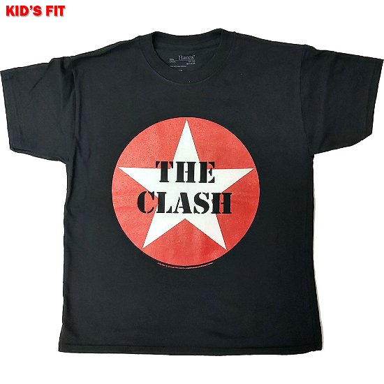 Cover for Clash - The · The Clash Kids T-Shirt: Classic Star (5-6 Years) (T-shirt) [size 5-6yrs] [Black - Kids edition]