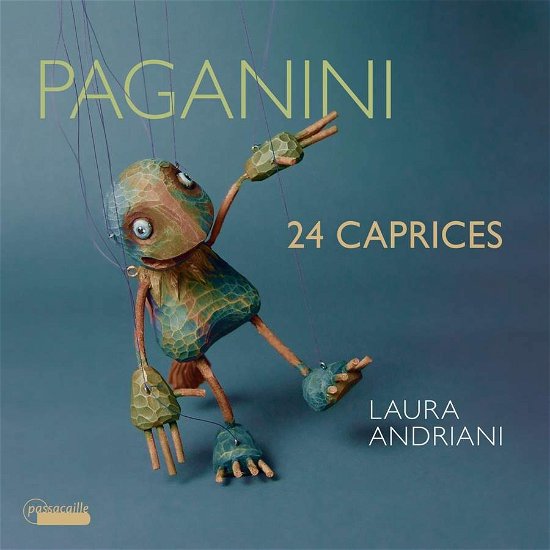 Cover for Laura Adriani · Paganini: 24 Caprices (CD) (2022)
