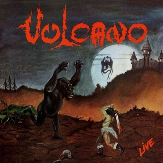 Cover for Vulcano · Vulcano-live (VINYL) (2019)