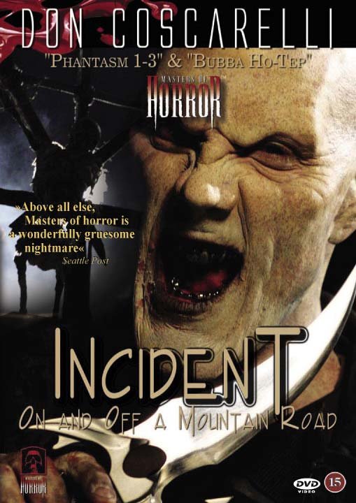 Cover for Masters of Horror (D.cosc · Masters of Horror: Incident on and off a Mountain Road (DVD) (2006)