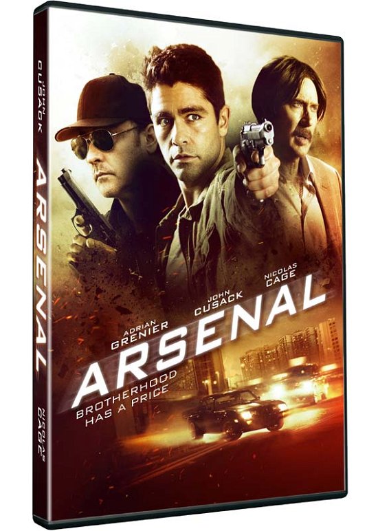 Cover for Nicolas Cage · Arsenal (DVD) (2017)