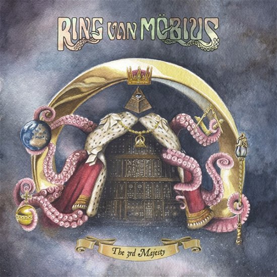 Cover for Ring Van Mobius · The 3rd Majesty (Transparent Marble Vinyl) (LP) (2021)