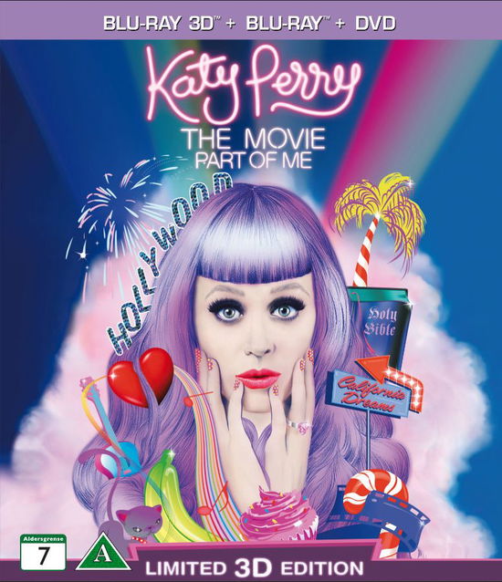 Cover for Katy Perry · Part of Me (Blu-ray) [3D edition] (2012)