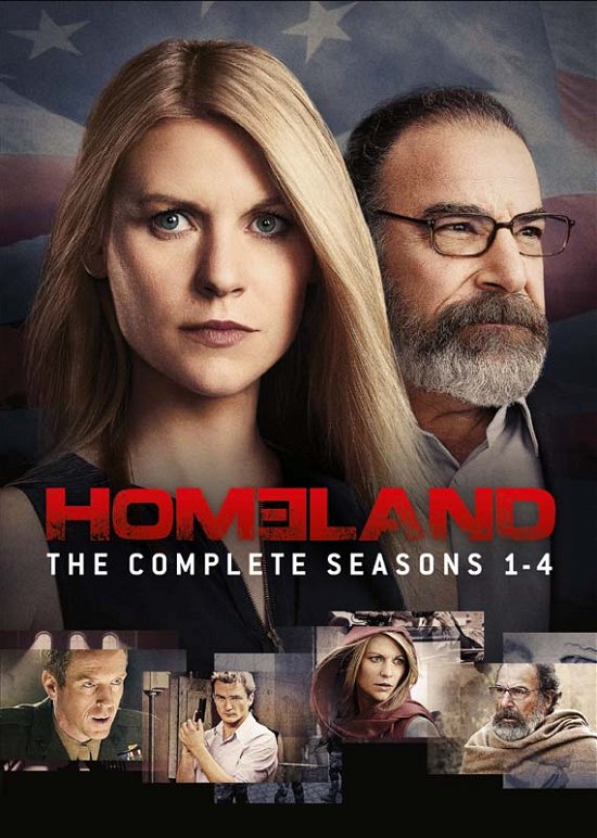 Cover for Homeland · Homeland S01-S04 DVD (DVD) [Box set] (2015)