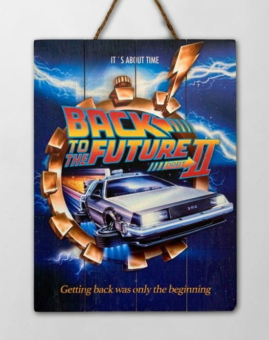 Cover for Doctor Collector · Back to The Future II WoodArts 3D Print (MERCH)