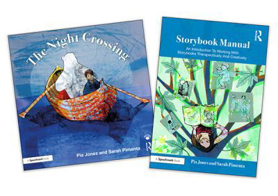 The Night Crossing and Storybook Manual: A Lullaby For Children On Life's Last Journey - Therapeutic Fairy Tales - Pia Jones - Libros - Taylor & Francis Ltd - 9780367689346 - 7 de agosto de 2020