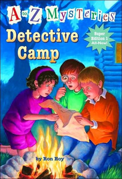 Cover for Ron Roy · A to Z Mysteries Super Edition 1: Detective Camp - A to Z Mysteries (Pocketbok) (2006)