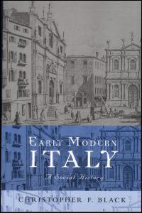 Cover for Christopher Black · Early Modern Italy: A Social History (Paperback Book) (2000)