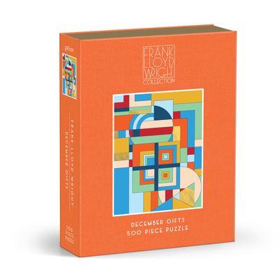 Frank Lloyd Wright December Gifts 500 Piece Book Puzzle - Galison - Bordspel - Galison - 9780735381346 - 8 februari 2024