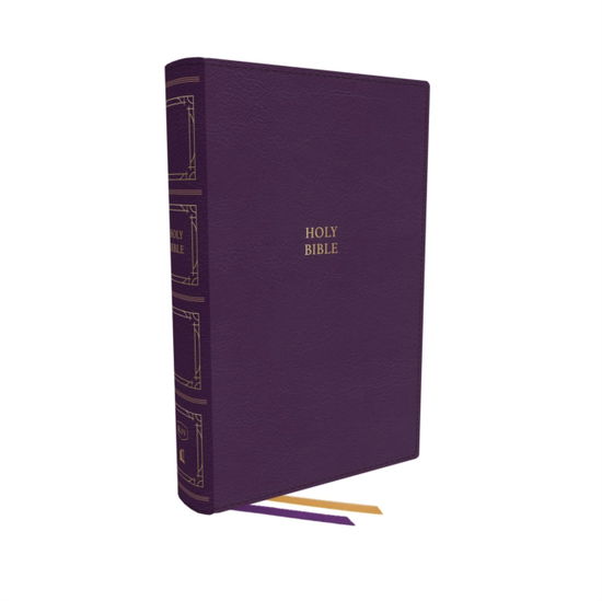 KJV Holy Bible: Paragraph-style Large Print Thinline with 43,000 Cross References, Purple Leathersoft, Red Letter, Comfort Print (Thumb Indexed): King James Version - Thomas Nelson - Books - Thomas Nelson Publishers - 9780785290346 - March 16, 2023