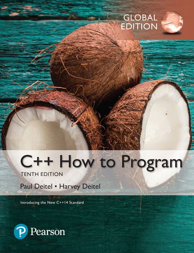 Cover for Paul Deitel · C++ How to Program, Global Edition (Paperback Book) (2016)