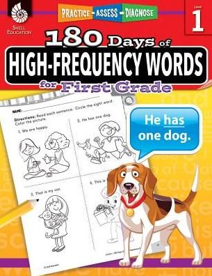 Cover for Jodene Smith · 180 Days of High-Frequency Words for First Grade: Practice, Assess, Diagnose (Paperback Bog) [Teacher's edition] (2016)
