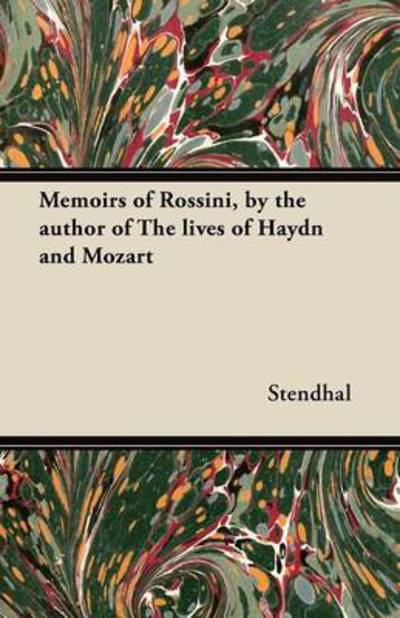 Cover for Stendhal · Memoirs of Rossini (Paperback Bog) (2012)