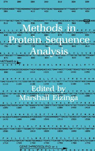 Cover for Marshall Elzinga · Methods in Protein Sequence Analysis - Experimental Biology and Medicine (Paperback Book) [Softcover reprint of the original 1st ed. 1982 edition] (2011)