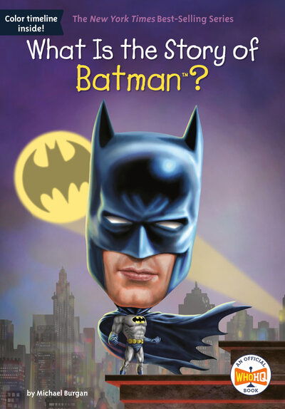 Cover for Michael Burgan · What Is the Story of Batman? - What Is the Story Of? (Inbunden Bok) (2020)