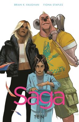 Cover for Brian K Vaughan · Saga Volume 10 (Paperback Bog) (2022)