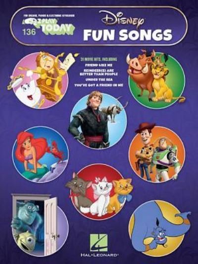 Cover for Hal Leonard Publishing Corporation · Disney Fun Songs (Buch) (2019)