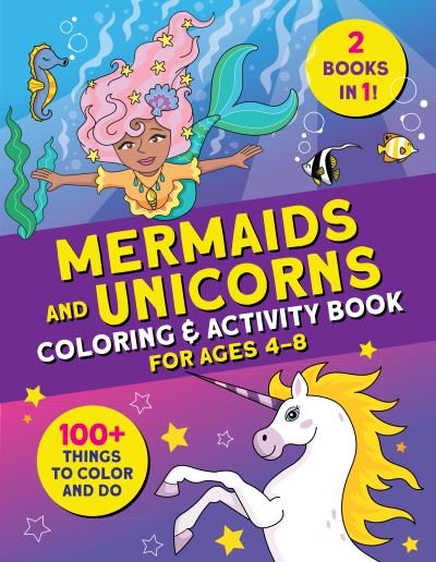 Courtney Carbone · Mermaids and Unicorns Coloring & Activity Book (Paperback Bog) (2021)