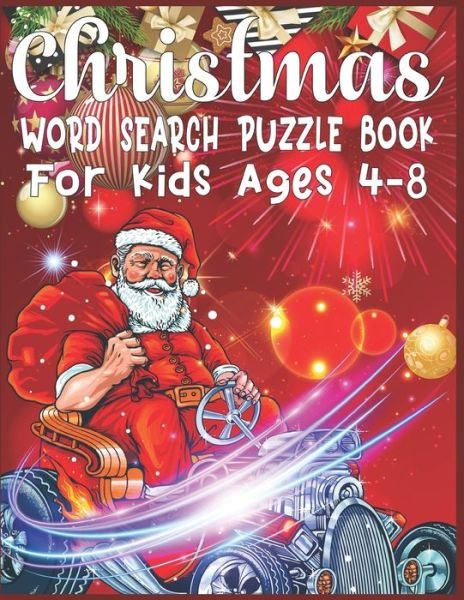 Cover for Sk Publishing · Christmas Word Search Puzzle Book For Kids Ages 4-8 (Paperback Book) (2019)
