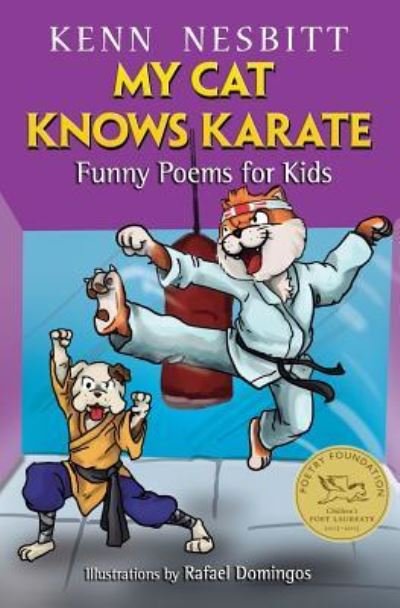 Cover for Kenn Nesbittt · My Cat Knows Karate: Funny Poems for Kids (Paperback Book) (2018)