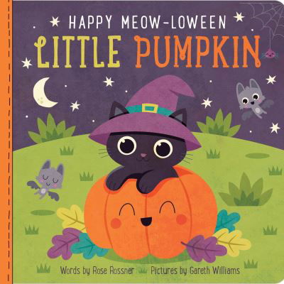 Cover for Rose Rossner · Happy Meow-loween Little Pumpkin - Punderland (Board book) (2021)