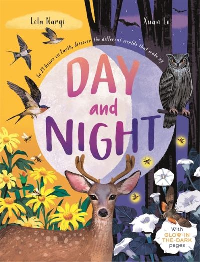 Day and Night: Discover When the World Wakes Up with Glow-in-the-Dark pages - Lela Nargi - Books - Templar Books - 9781787419346 - April 27, 2023