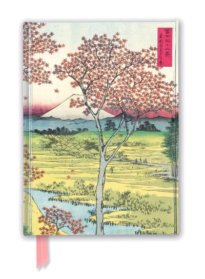 Cover for Hiroshige: Twilight Hill (Foiled Journal) - Flame Tree Notebooks (Stationery) [New edition] (2018)