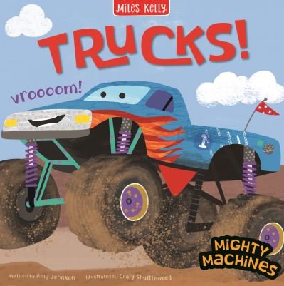 Cover for Amy Johnson · Trucks! (Pocketbok) (2022)