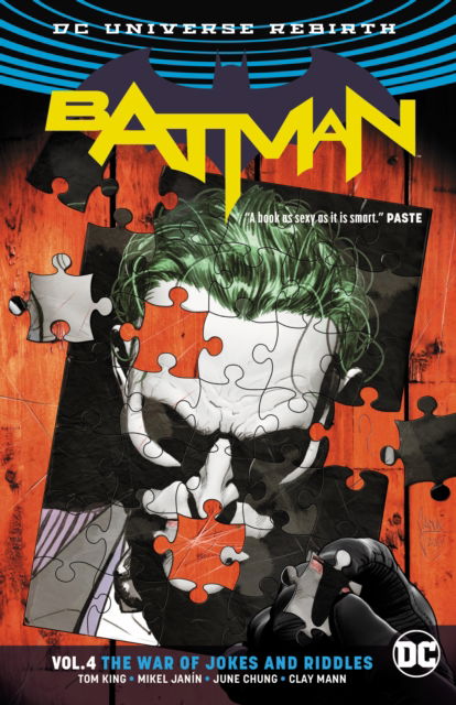 Cover for Tom King · Batman Vol. 4: The War of Jokes and Riddles (Taschenbuch) (2025)