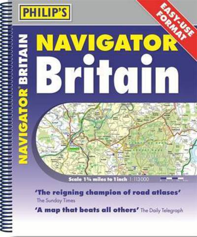 Philip's Navigator Britain Easy-Use - Philips - Kirjat - Octopus Publishing Group - 9781849074346 - torstai 6. huhtikuuta 2017